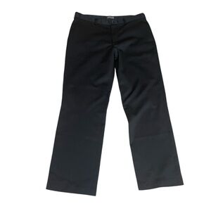 IZOD XFG Golf Pants 38x34 (33) Flat Front Black Performance Outdoor Country Club